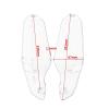CRF1100L Handguard Hand Guard Screen Shield Cover Compatible with Adventure Sports 2020-2023 Accessories X-ADV 750 2021 (Color : Red) view 2