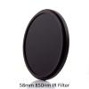 AMNOUR 58mm IR85 850nm Infrared IR Optical Grade Filter for Camera Lens view 2