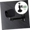 Angoily 4pcs Security Camera Wall Mount Bracket Sensor Ceiling Mount for Indoor Outdoor Use Swivel and Tilt for Optimal Viewing view 4