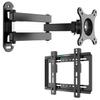 Alrhipvm TV Monitor Wall Mount Brackets Low Profile Fixed for Most 14-43 Inches TVs, Full Motion TV Monitor Wall Mount Brackets for 10-30 LED LCD Flat Screens view 1