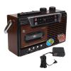 Cassette Player Retro Radio Cassette Payer Portable Tape Cassette Player AM FM Radio Strong Noiseless Support Storage Card and USB (-2610220325813) view 1