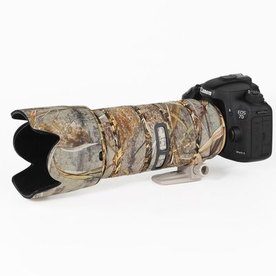 CHASING BIRDS Lens Camouflage Waterproof Coat for TAMRON SP 70-200mm F2.8 Di VC USD G2 Rainproof Lens Protective Cover Version IV (Reed Camouflage, Bracket)