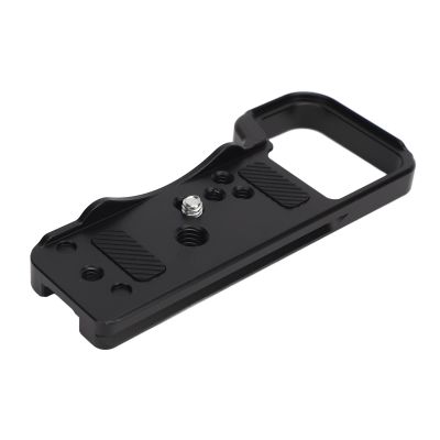 Vertical Mount Quick Release Plate, Arca Type Vertical Horizontal Switching Tripod Quick Release Plate for A7C Camera, 1/4 and 3/8 Thread, for Stabilizers Ball Heads Tripods
