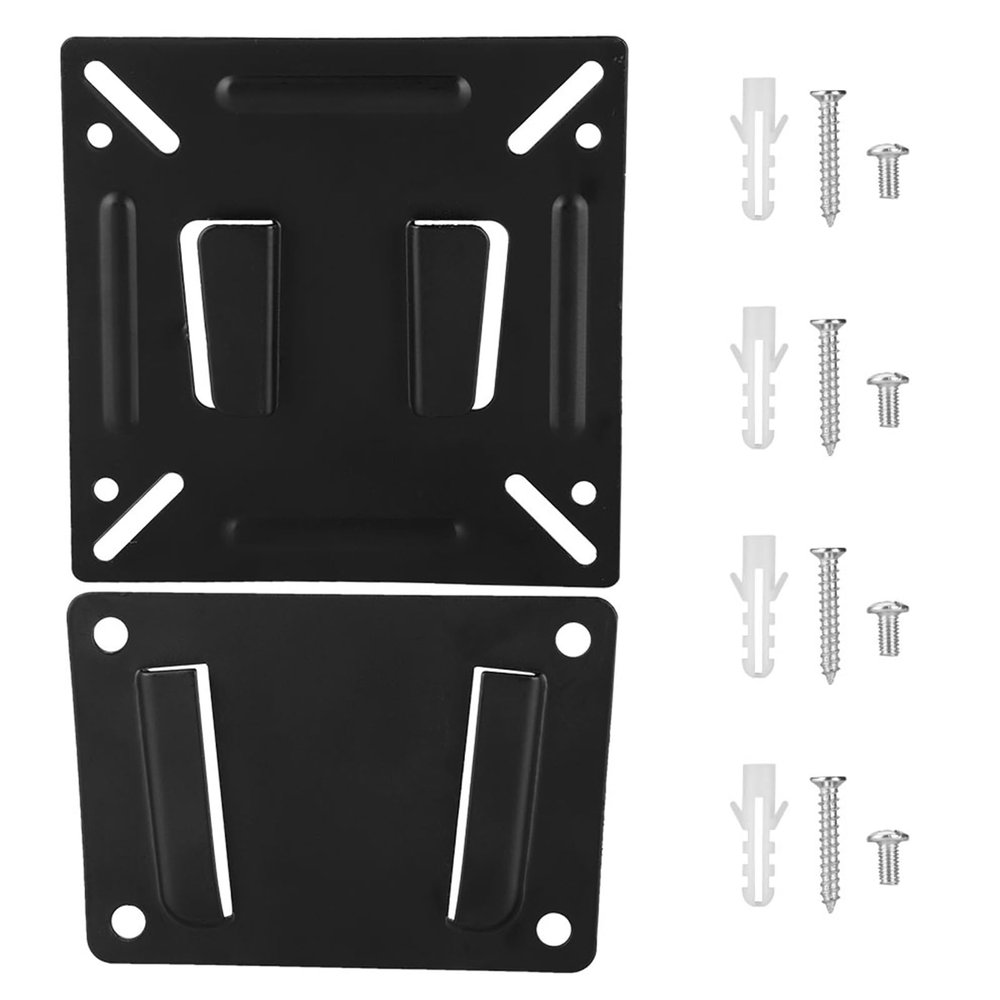 TV Mount, Monitor Wall Mounting Bracket Support Stand for 1424in LCD TVs and Flat Panels