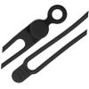 Hemobllo 10pcs Reusable Silicone Cord Ties for Soft Wire Management Straps for Organizing Charging Cords Data Cables and Earphones view 3