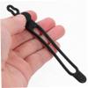Hemobllo 10pcs Reusable Silicone Cord Ties for Soft Wire Management Straps for Organizing Charging Cords Data Cables and Earphones view 4