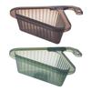 Levemolo 2pcs Hanging Drain Basket for Kitchen Multi-purpose Sink Strainer with Space-saving Design Easy to Install for Draining Accessories Black and Green view 1
