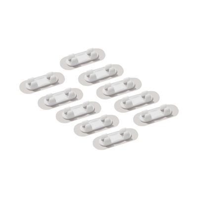 Veemoon Self-Adhesive Cable Clip Set Wire Organizers for Home Desk Office Charger Cords