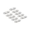 Veemoon Self-Adhesive Cable Clip Set Wire Organizers for Home Desk Office Charger Cords view 1