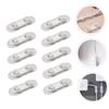 Veemoon Self-Adhesive Cable Clip Set Wire Organizers for Home Desk Office Charger Cords view 3
