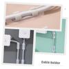 Veemoon Self-Adhesive Cable Clip Set Wire Organizers for Home Desk Office Charger Cords view 4