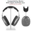 Aiaabq for AirPods Max case Cover,Anti-Scratch Ear Pad Case Cover/Ear Cups Cover/Headband Cover for AirPods Max. Clear Soft TPU and Silicone,Skin Scratch Proof. view 3