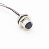 M12 4Pin Female Connector Cable, A Coded Straight Back Mount Cable Waterproof Female Aviation Socket UnShielded Electrical Cable IP67 Sensor Receptacle5Meter view 2