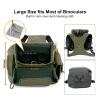 MOXULE Binocular Harness Chest Pack: Bino Case with Rangefinder Pocket for Hunting Birdwatching and Hiking view 4