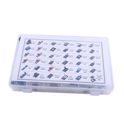 ANKROYU 37 in 1 Sensor, PVC Board Complete Kit, Sensor Modules Kit, MCU Education Sensor Starter for MCU Education User with Box