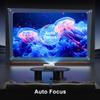 Projector, [Auto Focus/6D Keystone] Projector with WiFi 6 and Bluetooth 5.2, 600 ANSI Native 1080P 4K4P Supported 300'' Screen, Movie Projector Compatible with PowerPoint/HDMI/USB/TV Stick (White) view 2