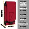 IronSeals Tactical Molle Phone Holster Pouch, Universal Belt Waist Bag for iPhone 17 Pro Max/17 Pro/17/16 Pro Max/15 Pro Max/14 Pro Max/13/12, Samsung S25 Ultra/S24/S23, Size L view 2