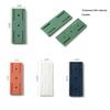 Self-Adhesive Desktop Socket Fixer, 8 Pcs Punch-Free Socket Holder Cable Management, for Desk, Wall, Kitchen, WiFi Router, Remote Control view 4