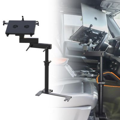 Broaddict Laptop Mount for Commercial and Personal Use Vehicles fit for Ford Bronco Front Passenger Seat