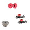 CAMVATE 1/4"-20 Female Nut + Universal Magic Arm + 1/4"-20 to 5/8"-11 Threaded Screw Adapter view 1