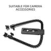 Srutueo New Flexible Dual Arm Hot Shoe Flash Bracket Mount Holder for Macro Shot Camera Accessories, black, 264775 view 3