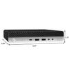 HP EliteDesk 800 G4 Mini Desktop with New 23.8" FHD Monitor, Intel Core i5-8500T, 16GB RAM, 256GB SSD, DP, Wifi, Windows 11 Pro (Renewed) view 4