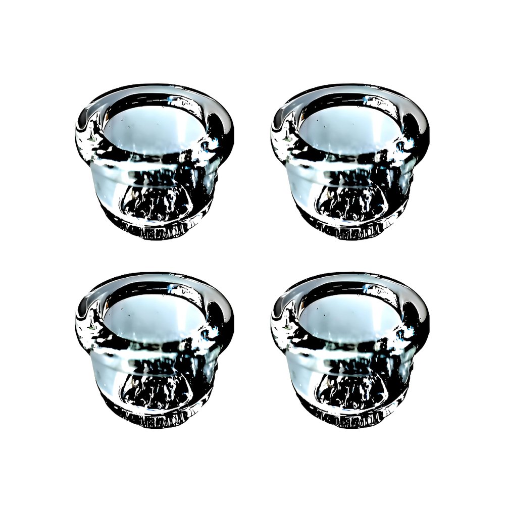 OANM studio Glass Bowl 4 pieces of 0.6 diameter glass 1/2 inch sieve filter bowl with acrylic box
