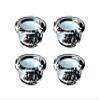 OANM studio Glass Bowl 4 pieces of 0.6 diameter glass 1/2 inch sieve filter bowl with acrylic box view 1