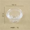 OANM studio Glass Bowl 4 pieces of 0.6 diameter glass 1/2 inch sieve filter bowl with acrylic box view 3