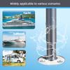 Mounting Kit for Marine Yacht Ship RV, Pipe Mount Adapter, Pole Mount,Marine Antenna Mount for Starlink Internet Kit Satellite V2 (Mount KT 2) view 2