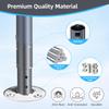 Mounting Kit for Marine Yacht Ship RV, Pipe Mount Adapter, Pole Mount,Marine Antenna Mount for Starlink Internet Kit Satellite V2 (Mount KT 2) view 3
