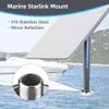 Mounting Kit for Marine Yacht Ship RV, Pipe Mount Adapter, Pole Mount,Marine Antenna Mount for Starlink Internet Kit Satellite V2 (Mount KT 2) view 4