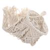 Amosfun Bohemian Macrame Hanging Lamp Shade Handmade Rope Pendant Light Cover for Home Decor Living Room Bedroom and Cafe Soft Warm Light for Cozy Atmosphere view 1