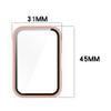 4PACK Case Compatible for Samgalaxy Galaxy fit 3 Screen Protector Case, PC Full Cover Case Compatible for Samgalaxy Galaxy fit 3 SM-R390 Smartwatch Accessories (Pink/Silver/Blue) view 2