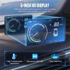 M98 Multifunctional Digital HUD Gauge for Tesla 3 Mode Car HUD Head Up Display Multifunction Speedometer Odometer with 5'' Display,Tire Pressure Monitoring,Speed Display,Gear Position Display view 4