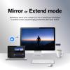 GK Cast Dongle, 4K/5G Wireless HDMI Display Adapter, High-Speed MIMO 2T2R WiFi HDMI, Supports Airplay/Miracast, 2 to 1 Split Screens. view 2
