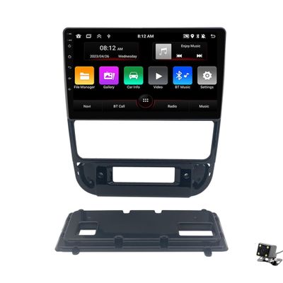 ADMLZQQ Double Din Car Stereo Multimedia with Bluetooth and 9" Touchscreen Android 12 for Peugeot 406 1999-2004,with GPS/Car-Play Android/SWC/Backup Camera/Mirror Link/4G WiFi,M90s