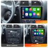 ADMLZQQ Double Din Car Stereo Multimedia with Bluetooth and 9" Touchscreen Android 12 for Peugeot 406 1999-2004,with GPS/Car-Play Android/SWC/Backup Camera/Mirror Link/4G WiFi,M90s view 2