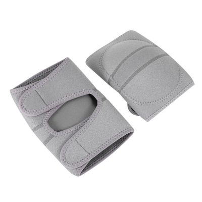 FRCOLOR Elastic Sponge Knee Support for Outdoor Sports Thickening Eva Knee Pads for Boy Girl Non-slip Design Durable Protection for Gardening Yoga and Athletic Activities Grey