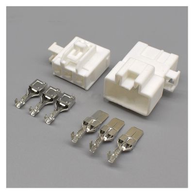 Tongkat Ruiting Store 1/5/10/20Kit Set Snowy 3 Pin Auto 7.8mm Series High-Power Automobile Wire Harness Male Female Connector 7282-3030 7283-3030 (Color : Male Female Set, Size : 1Set)
