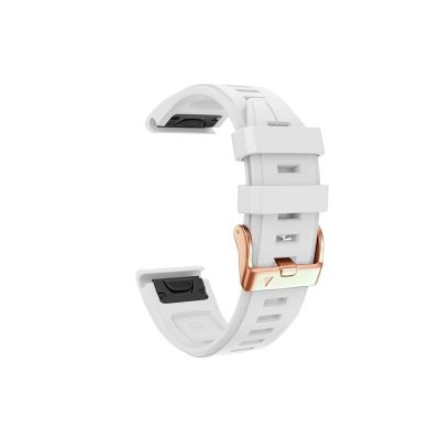 20mm Silicone Watch Fit for Garmin Fenix 6S 6SPro 5S Plus 7S Strap Quick fit Correa Bracelet Descent Mk2S/Instinct 2S Watchband (Color : White 2, Size : 20mm Width)