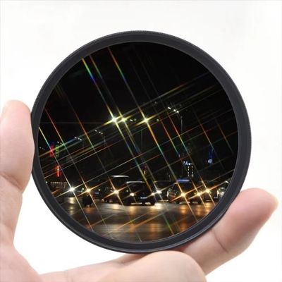 AMNOUR Star line Lens 4/6/8 line Filter 37 49 52 55 58 62 67 72 77 MM Camera Filter (Size : 58mm, Color : Star 8X)