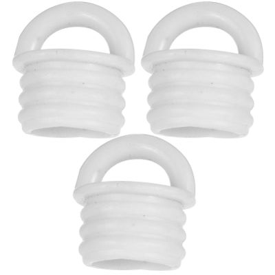 3pcs Rubber Sealing Stopper for Mop Bucket Outlet Plug