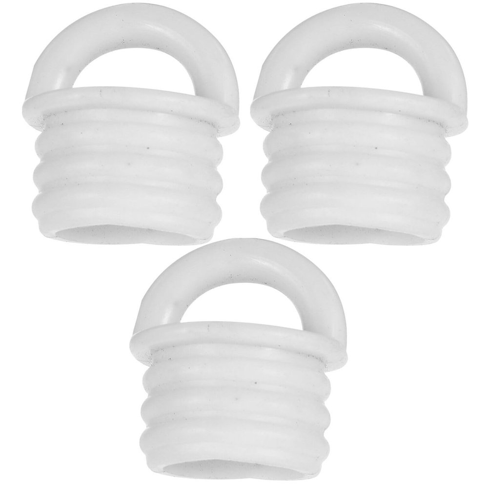 3pcs Rubber Sealing Stopper for Mop Bucket Outlet Plug