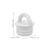 3pcs Rubber Sealing Stopper for Mop Bucket Outlet Plug view 3