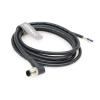 SZRMCC M12 A-Code 4 Pin Male Right Angle to Bare Wire Sensor Actuator Cable for Industrial Camera Fieldbus Network Modules IO Link 22AWG (8m) view 4