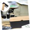 Angoily Black Cable Management Box Wooden Cover Cord Organizer for Power Strips and Cables Plastic Storage Container for and view 3
