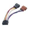 PriaRi 1Pcs Car Rad1o Harness Wire 16Pin Plug Cable Fit Compatible ISO Connector view 2