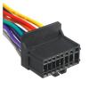 PriaRi 1Pcs Car Rad1o Harness Wire 16Pin Plug Cable Fit Compatible ISO Connector view 3