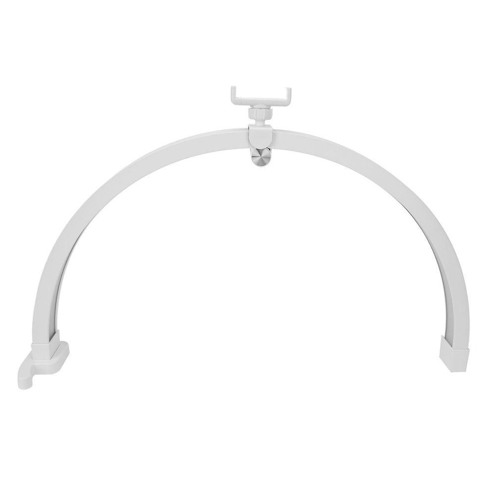 22 Inch Half Moon Nail Desk Lamp, 20W Energy Saving Desktop Light, Adjustable Color Temperature, Foldable Design, Stable Base, Touch Panel Control, for Beauty Applications (US